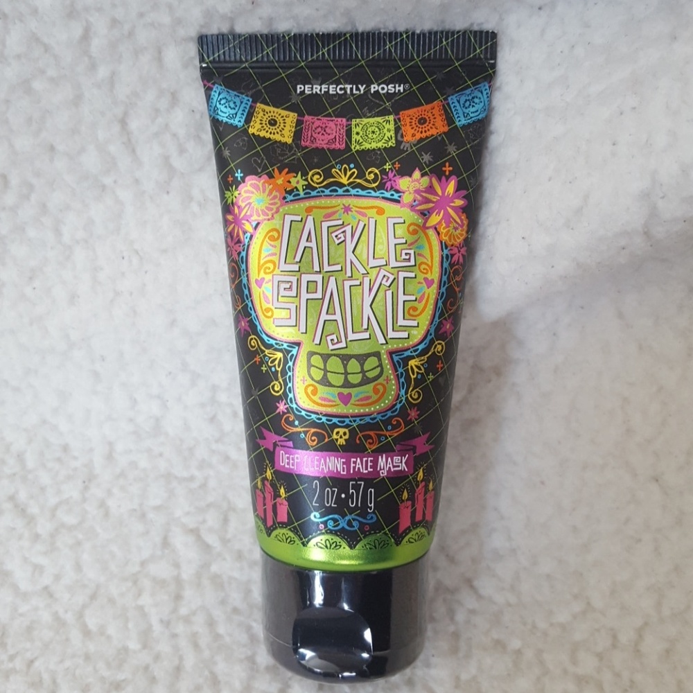 Posh Cackle Spackle face mask